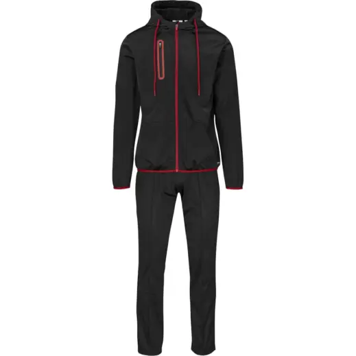 Unisex Slazenger Performance Tracksuit Black Front